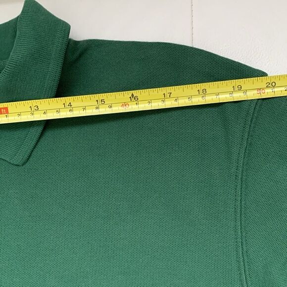 L.L.Bean Traditional Fit Short Sleeve Half Button Cotton Men’s Shirt Size L - Picture 2 of 5